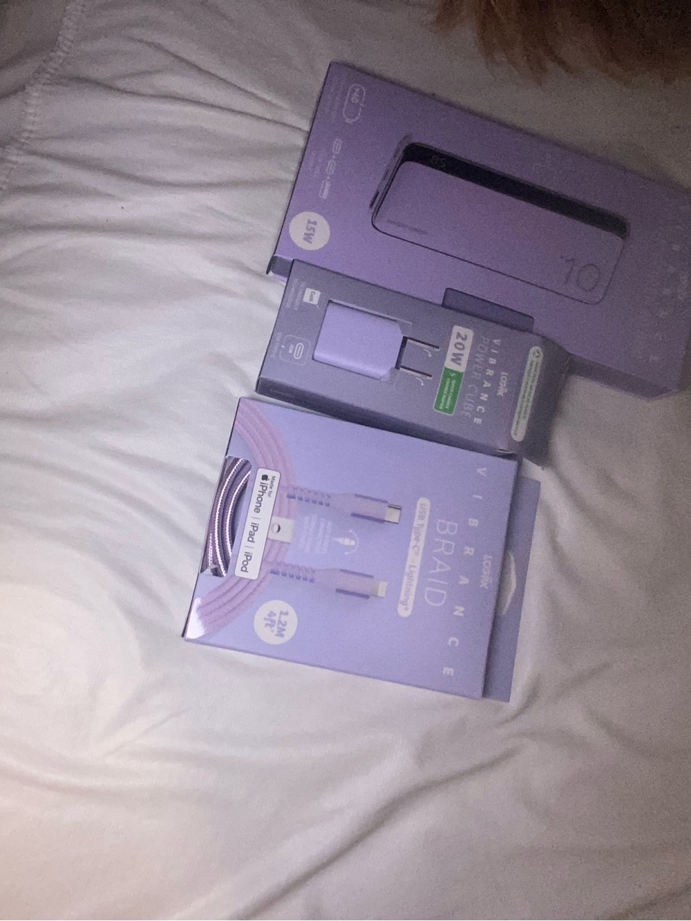 Purple Charge Cable & Adapter Kit - Unbranded